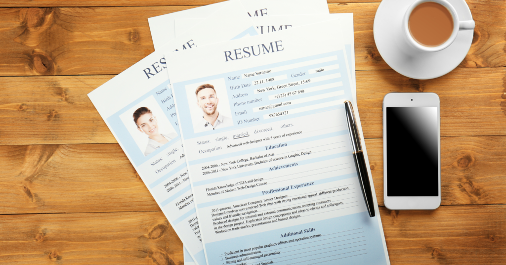 Military Resume Format